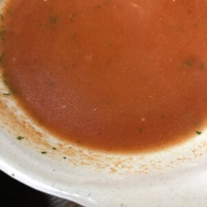 トマト缶で作る簡単濃厚トマトスープ♡